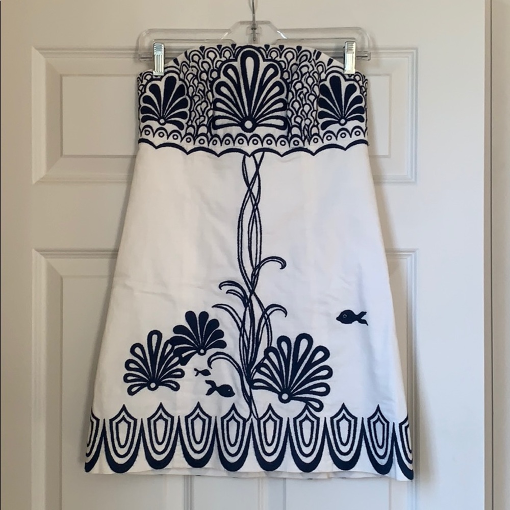 Lily Pulitzer Strapless Mini Dress